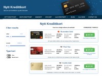 Desktop screenshot for nytt-kredittkort.com