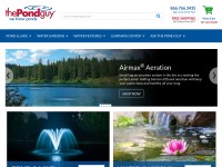 Desktop screenshot for thepondguy.com