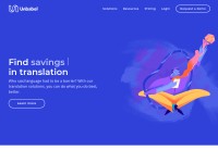 Desktop screenshot for unbabel.com