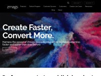 Desktop screenshot for zmags.com