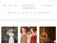 Desktop screenshot for vintagedancer.com