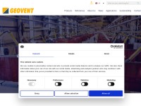 Desktop screenshot for geovent.se