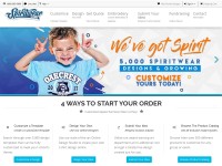 Desktop screenshot for spiritwear.com
