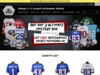 Desktop screenshot for ultimateautographs.com