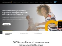 Desktop screenshot for successfactors.com