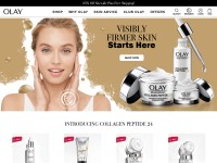 Desktop screenshot for olay.com