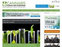 Desktop screenshot for cannabissciencetech.com