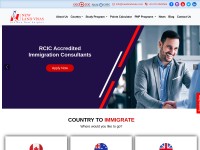 Desktop screenshot for newlandvisas.com