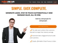 Desktop screenshot for salesnexus.com