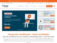 Desktop screenshot for cheapsslweb.com