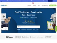 Desktop screenshot for designhill.com