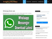 Desktop screenshot for installingwhatsapp.com