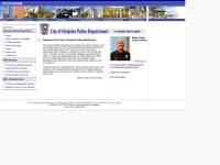 Desktop screenshot for holyokepd.org