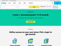 Desktop screenshot for tiaa.org
