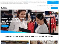 Desktop screenshot for zebra.com