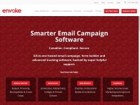 Desktop screenshot for envoke.com