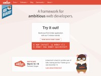 Desktop screenshot for emberjs.com