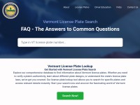 Desktop screenshot for vermontlicenseplate.com