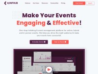 Desktop screenshot for konfhub.com