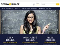 Desktop screenshot for geekworld.cz