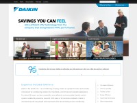 Desktop screenshot for daikinac.com