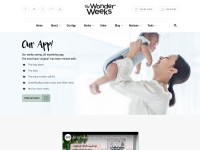 Desktop screenshot for thewonderweeks.com