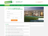 Desktop screenshot for immoneuf.com