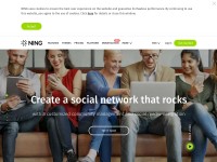 Desktop screenshot for ning.com
