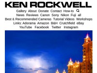 Desktop screenshot for kenrockwell.com