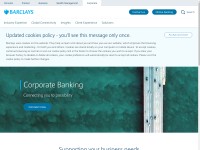 Desktop screenshot for barclayscorporate.com