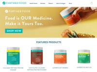Desktop screenshot for furtherfood.com