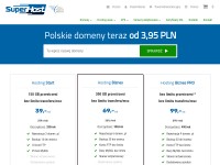 Desktop screenshot for superhost.pl