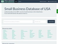 Desktop screenshot for smallbusinessdb.com