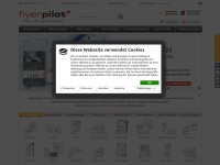 Desktop screenshot for flyerpilot.de