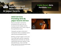 Desktop screenshot for jaipurescorts.co