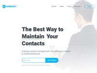 Desktop screenshot for contactsplus.com