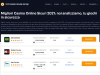 Desktop screenshot for topcasinoonlinesicuri.it