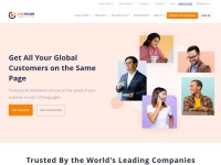 Desktop screenshot for onehourtranslation.com