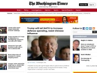 Desktop screenshot for washingtontimes.com
