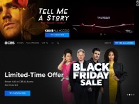 Desktop screenshot for cbs.com