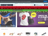 Desktop screenshot for muziker.pl