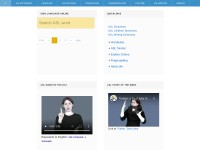 Desktop screenshot for handspeak.com