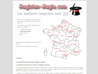 Screenshot of magicien-magie.com