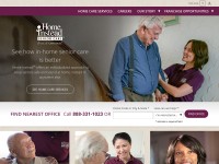 Desktop screenshot for homeinstead.com