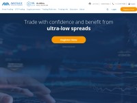 Desktop screenshot for avatrade.com