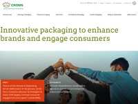 Desktop screenshot for crowncork.com