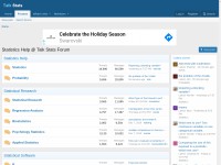 Desktop screenshot for talkstats.com