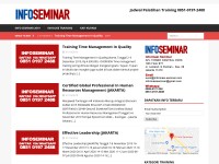 Desktop screenshot for info-seminar.com