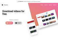 Desktop screenshot for videoder.net