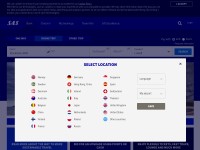 Desktop screenshot for flysas.com